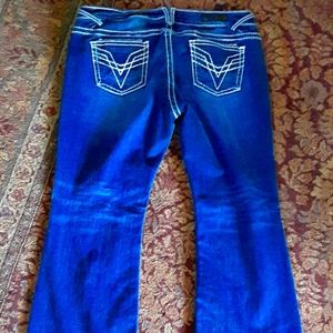 Vigoss bootcut dark wash Jean's plus size
